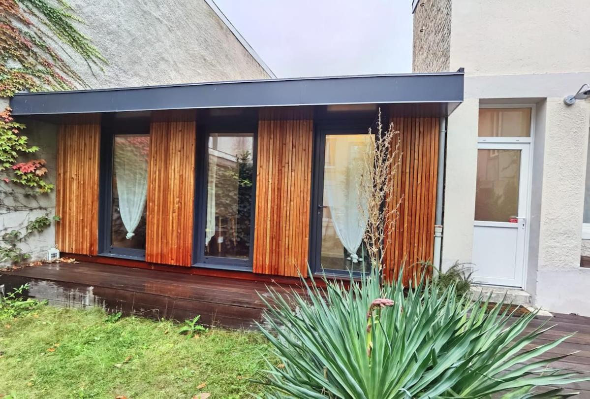 Maison De Ville Avec Terrasse Et Jardin Reims Eksteriør bilde